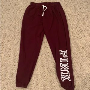 PINK victoria’s secret sweatpants